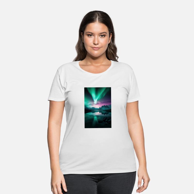 Aurora Over Arctic Peaks