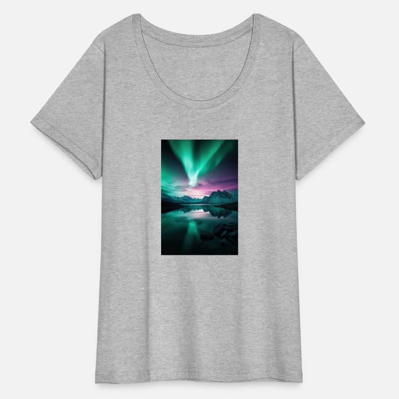 Aurora Over Arctic Peaks