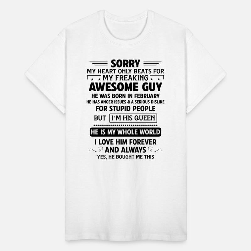 Awesome Guy He Was Born In February Happy Birthday