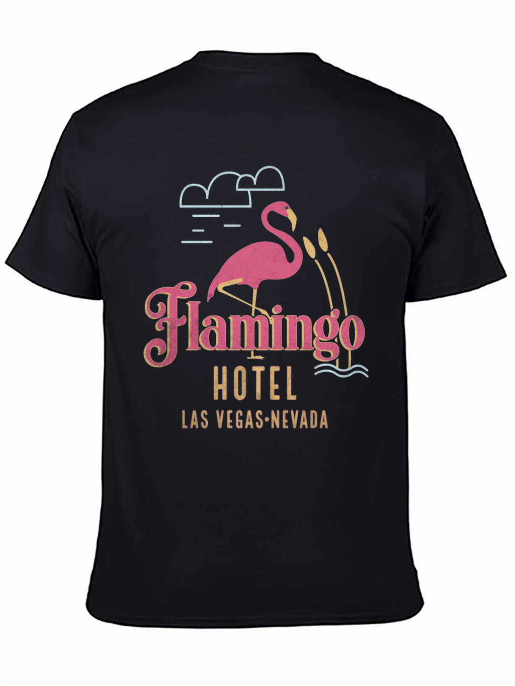 Flamingo Hotel T-Shirt - Las Vegas Retro Graphic Tee