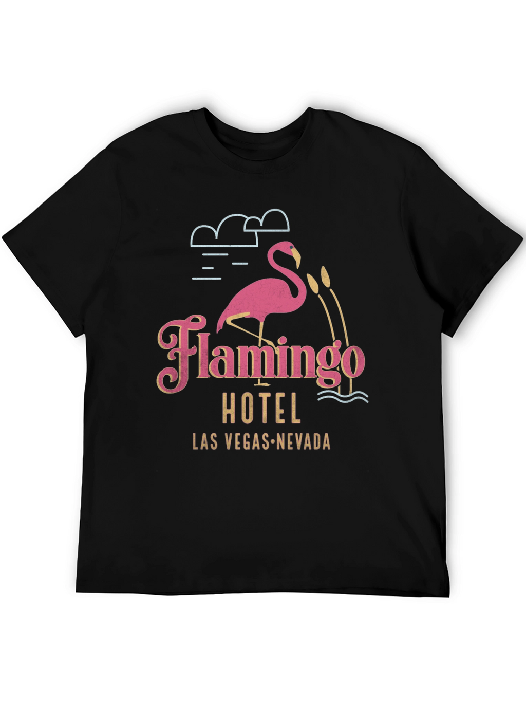 Flamingo Hotel T-Shirt - Las Vegas Retro Graphic Tee