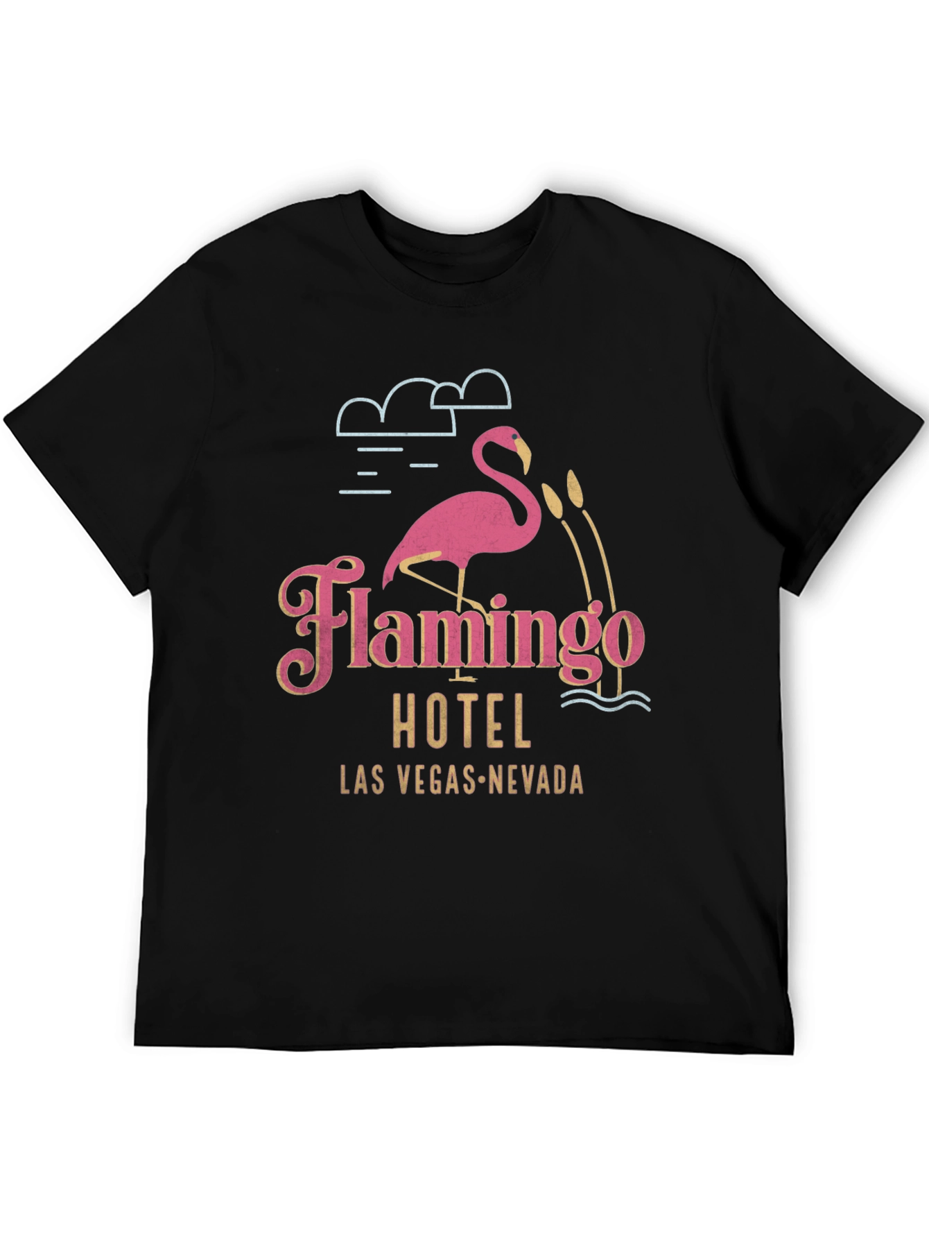 Flamingo Hotel T-Shirt - Las Vegas Retro Graphic Tee