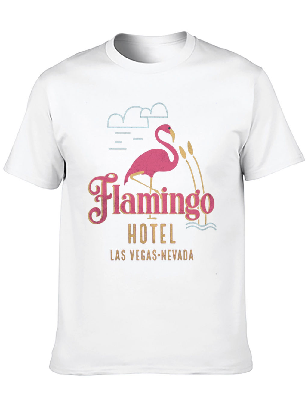 Flamingo Hotel T-Shirt - Las Vegas Retro Graphic Tee
