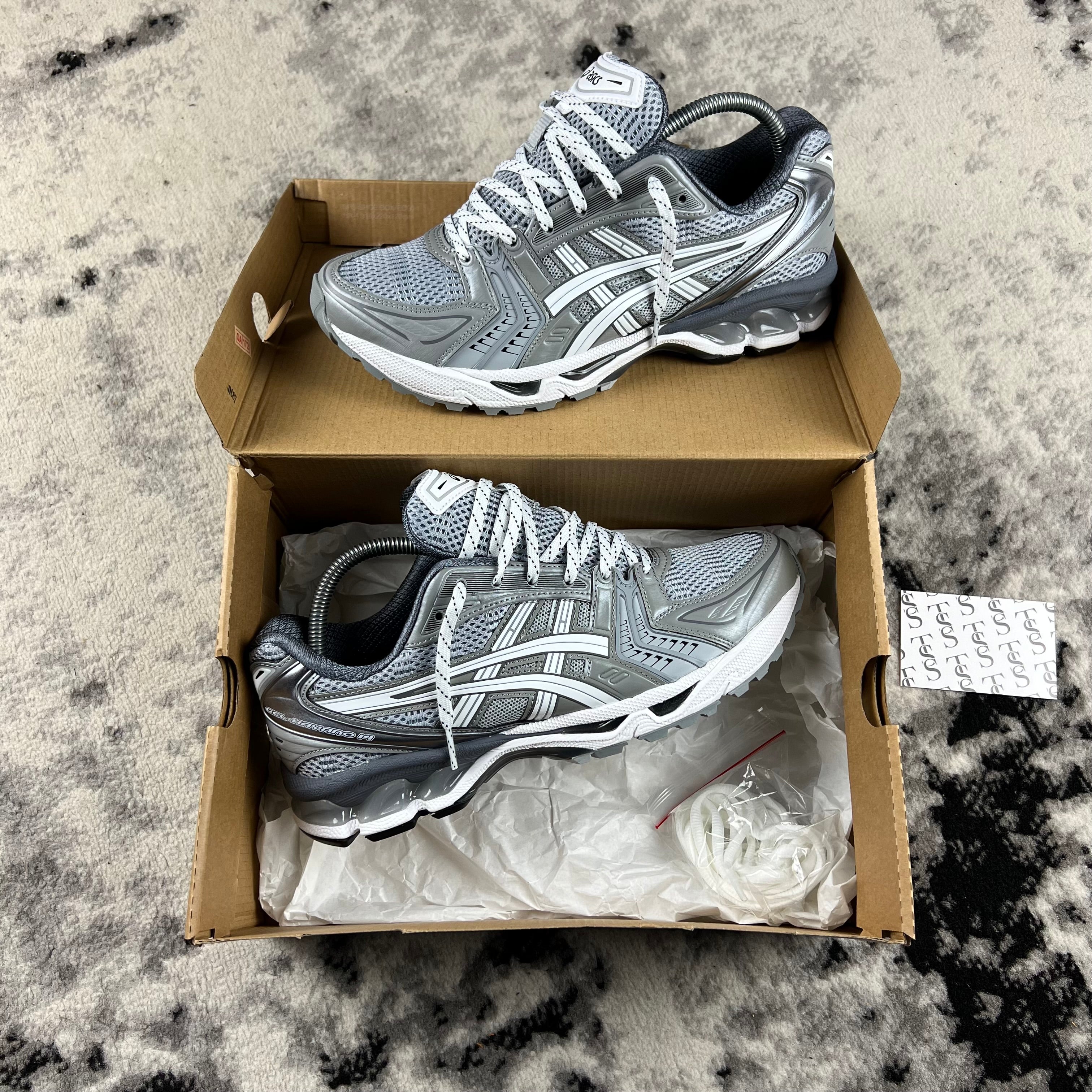 ASICS KAYANO 14 - PIEDMONT GREY / WHITE
