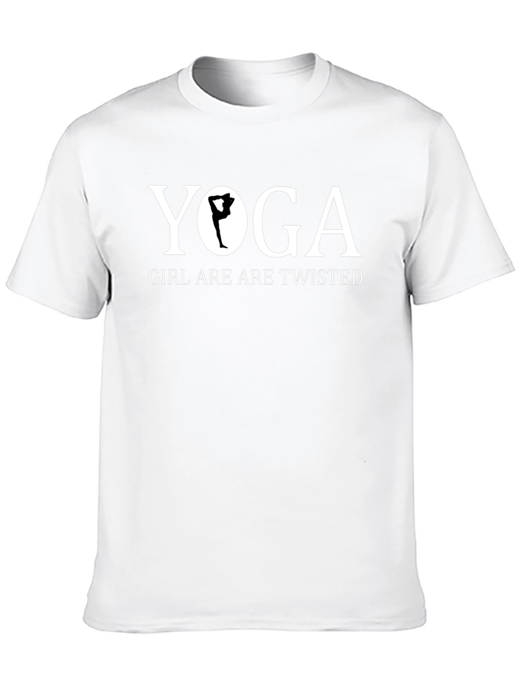 Yoga Girl Twisted Tee - Unisex Black T-Shirt
