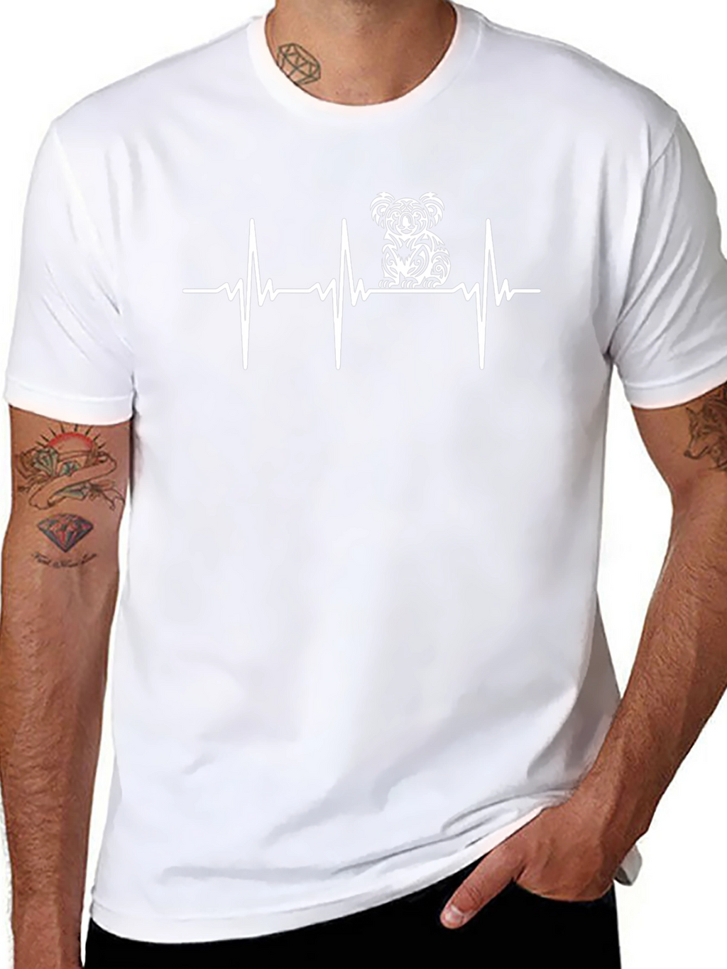 Koala Heartbeat T-Shirt - Soft & Stylish