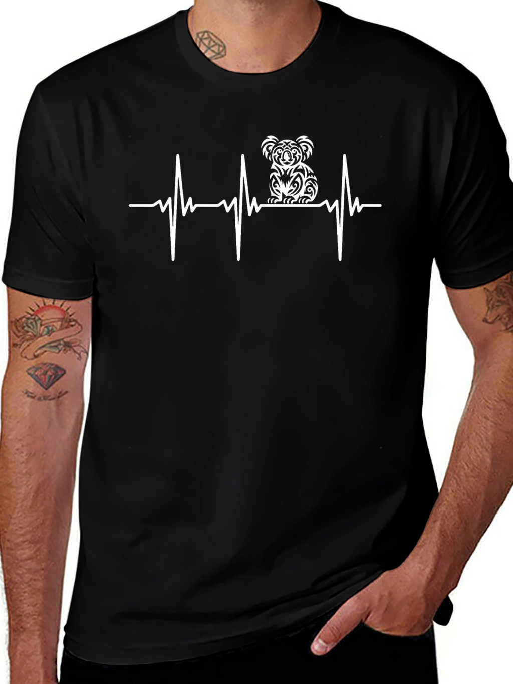 Koala Heartbeat T-Shirt - Soft & Stylish