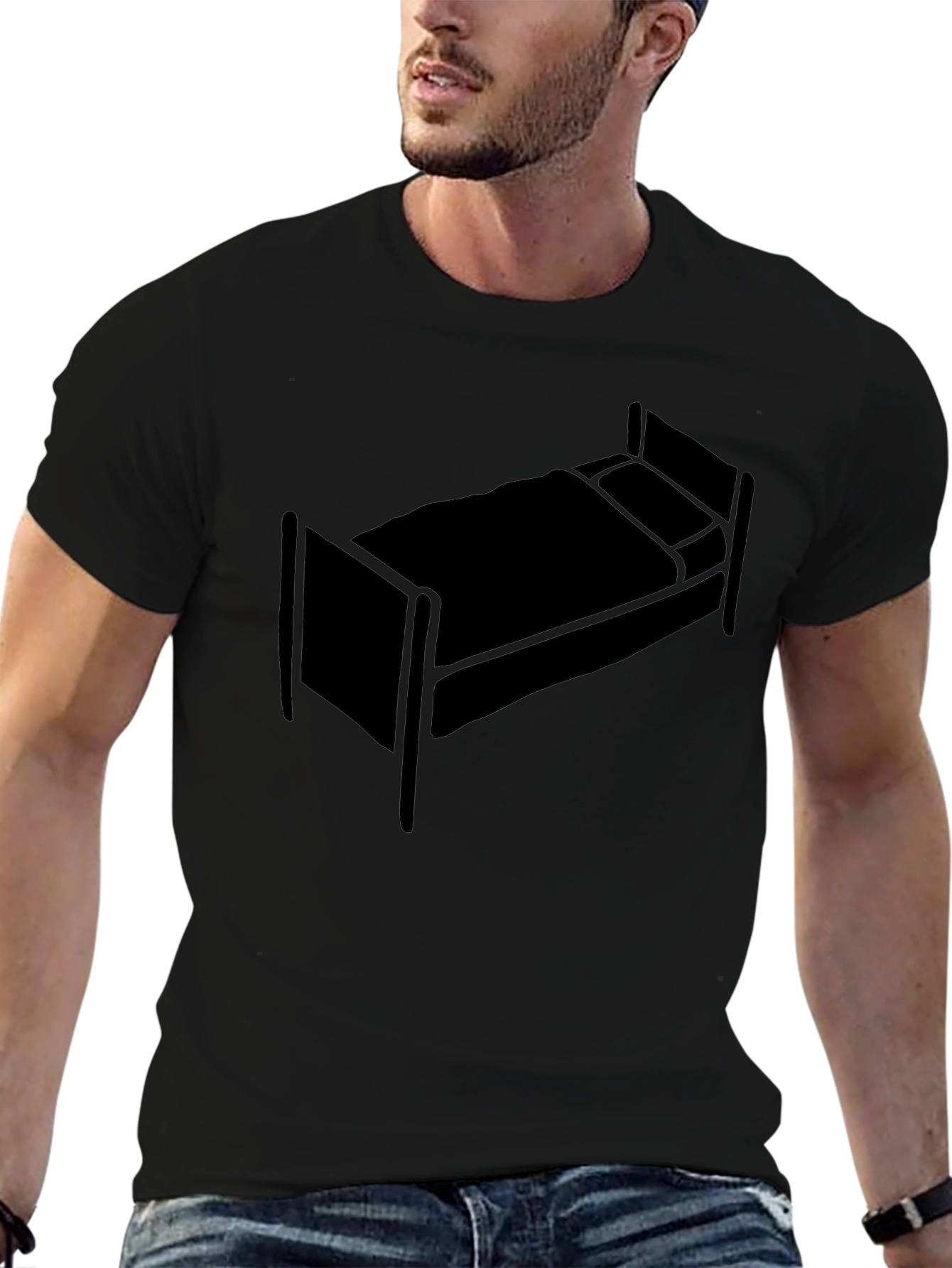 Bed Graphic T-Shirt - Sleepy Time Apparel
