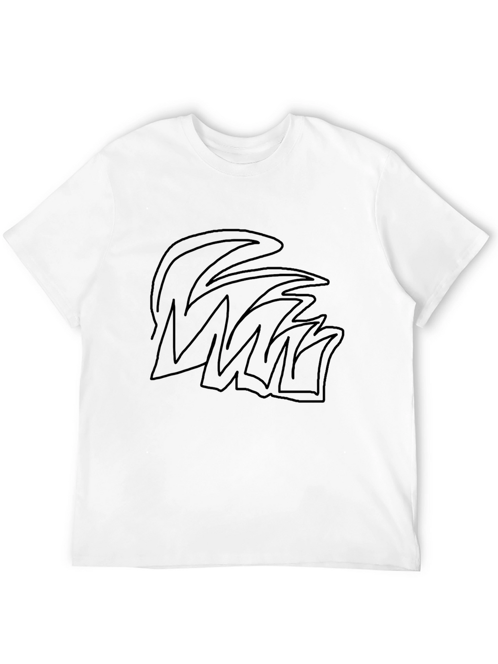 Minimalist Graphic Tee - Black