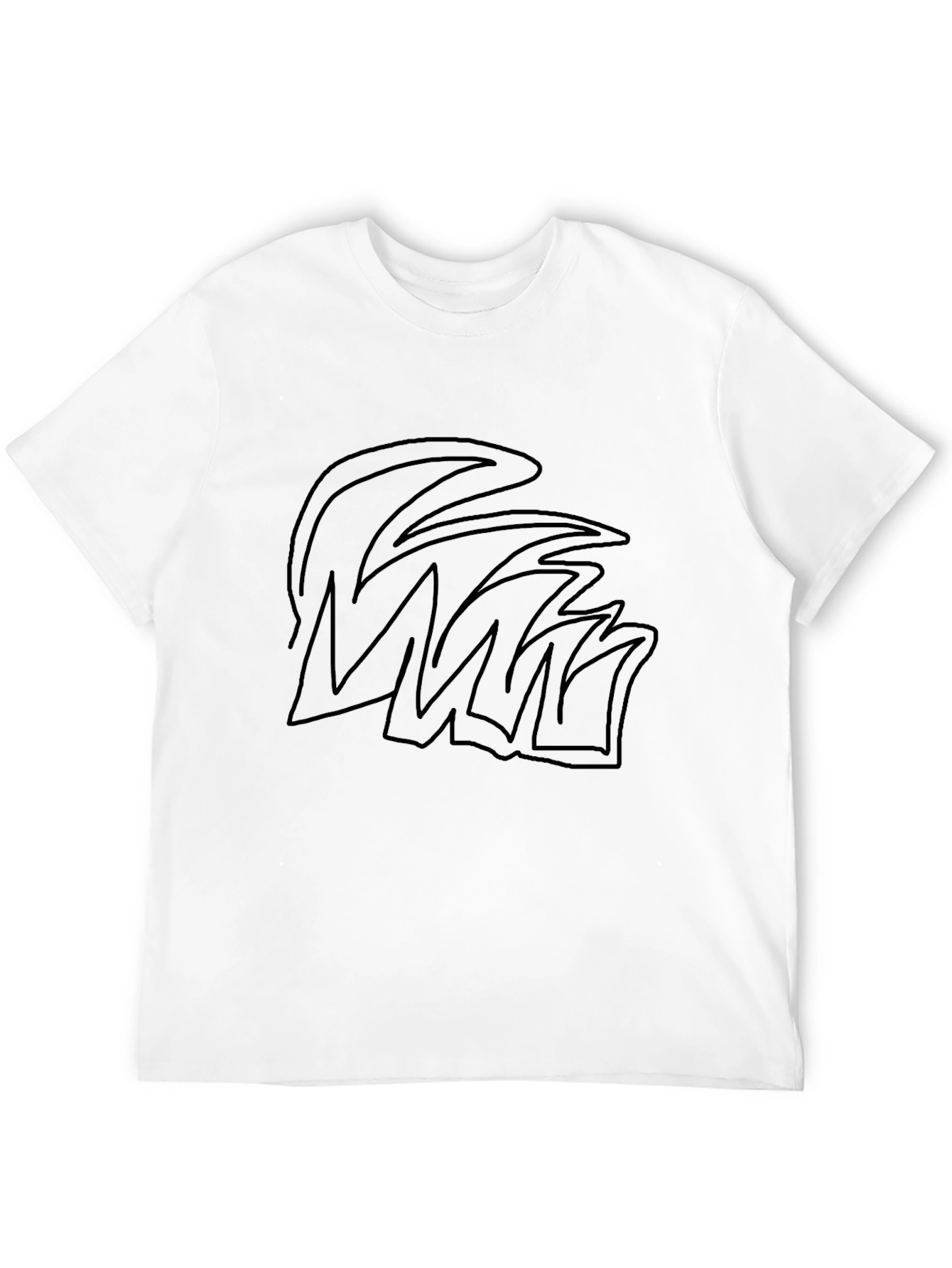 Minimalist Graphic Tee - Black