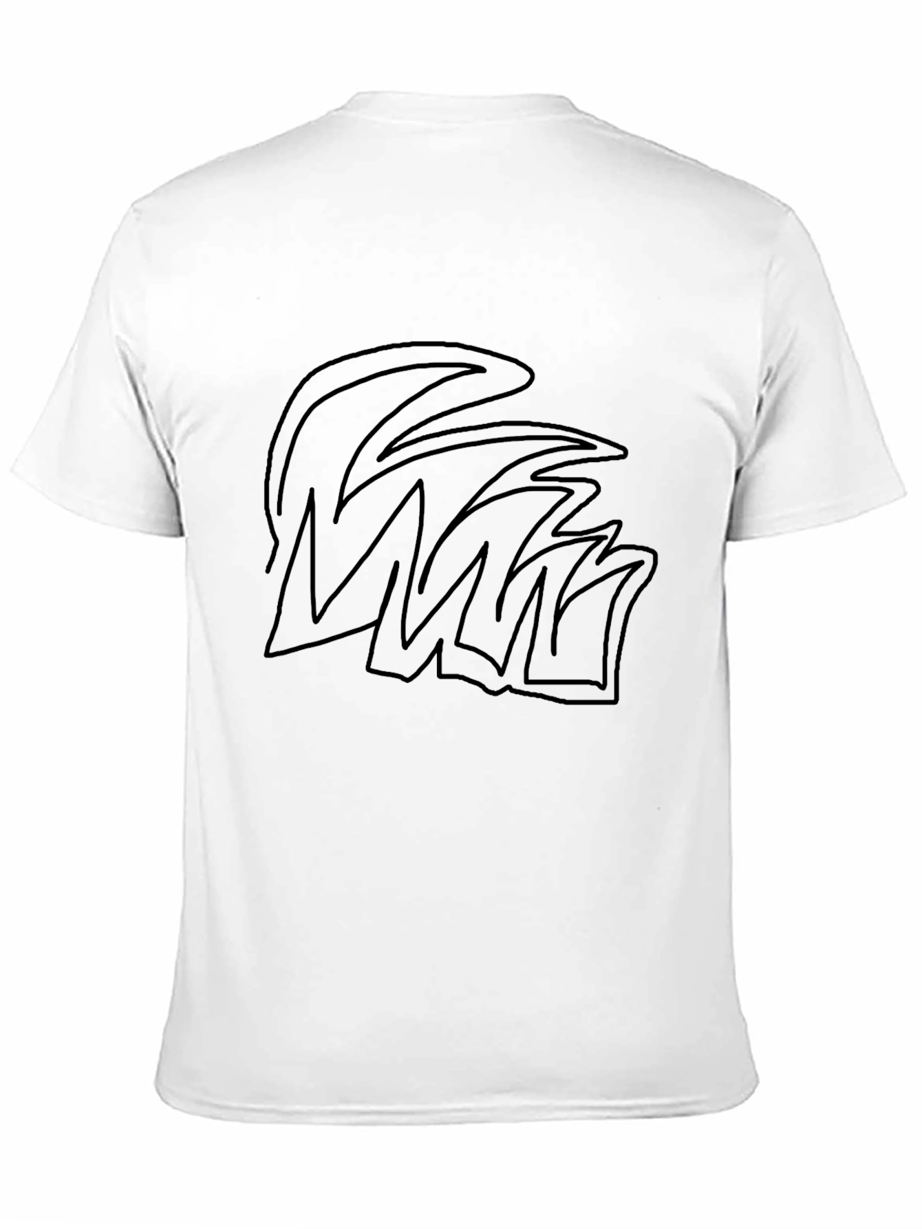 Minimalist Graphic Tee - Black