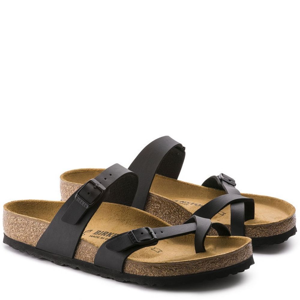 Birkenstock Women's Mayari Birko-Flor in Black