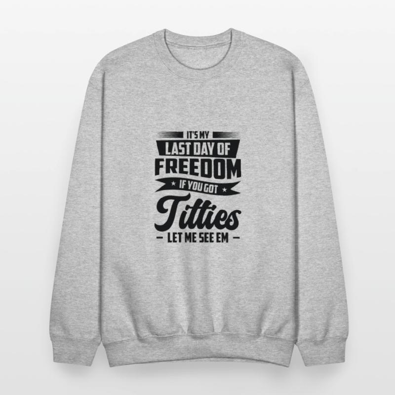 Bachelor Drinking Freedom Titties Bachelor Party