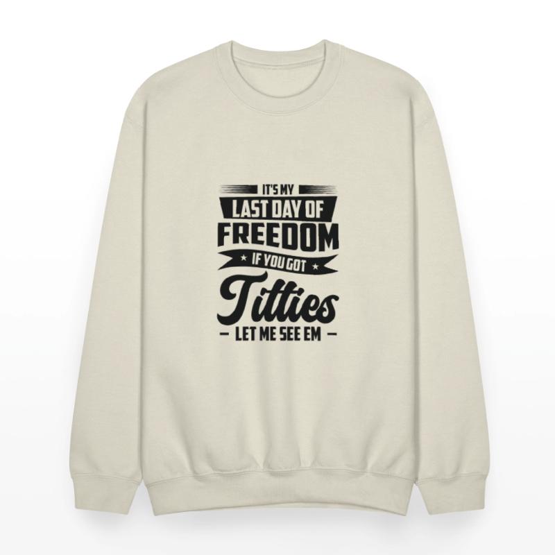 Bachelor Drinking Freedom Titties Bachelor Party