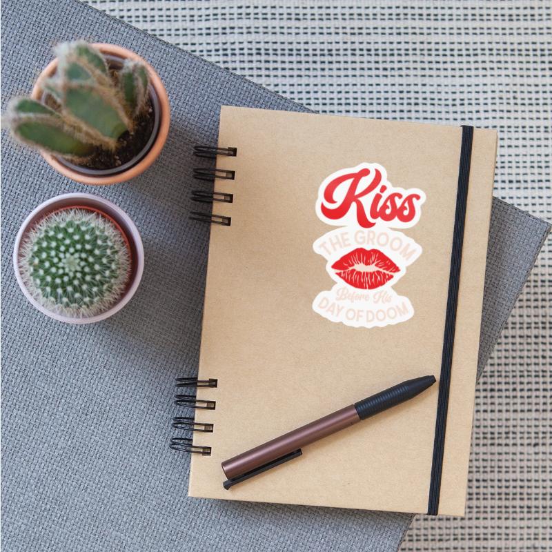 Bachelor Wedding Day Doom Kissing Groom