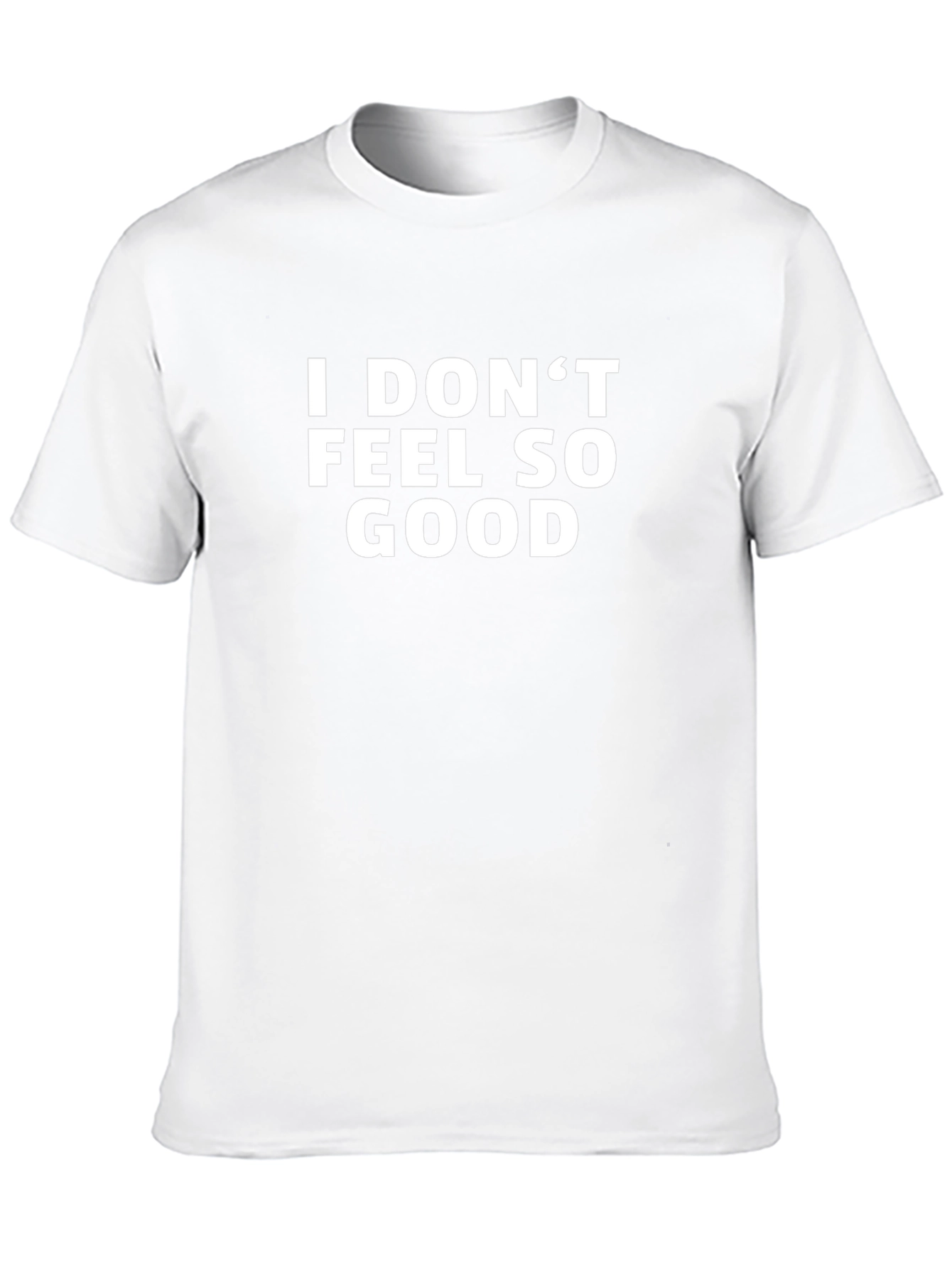 I Dont Feel So Good Graphic Tee - Black