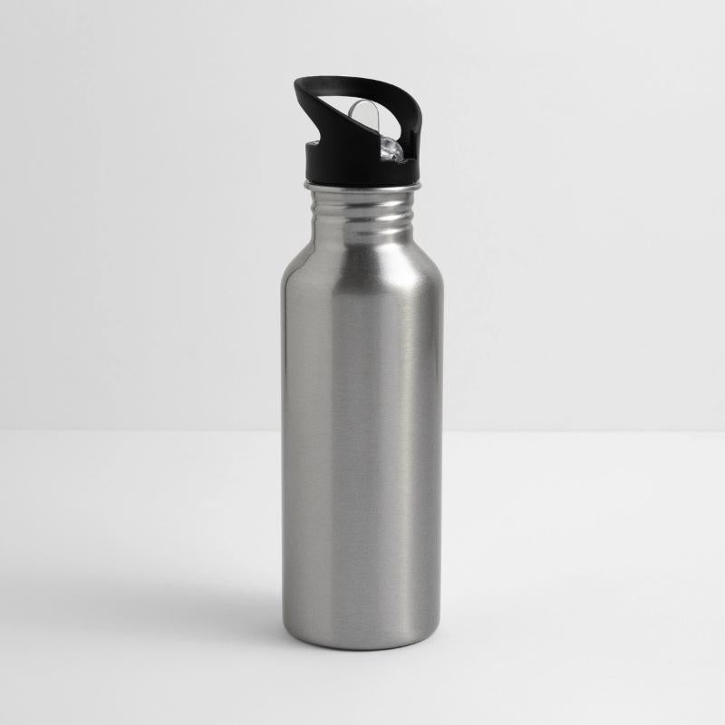 Be Happy greeting on blooming garden flowers