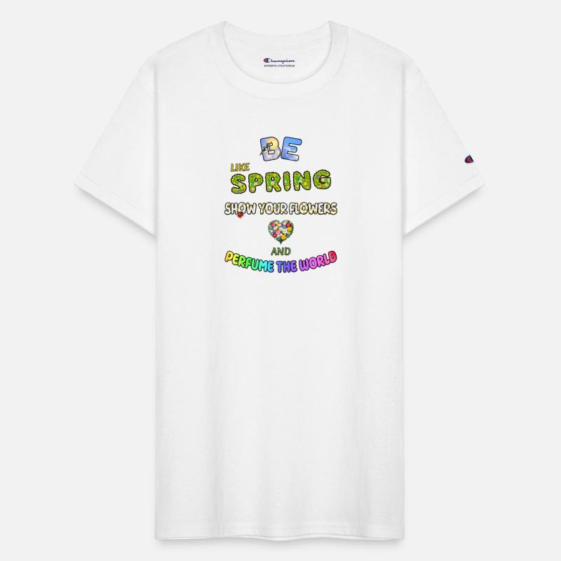 BE LIKE SPRING, SHOW YOUR FLOWERS AND...