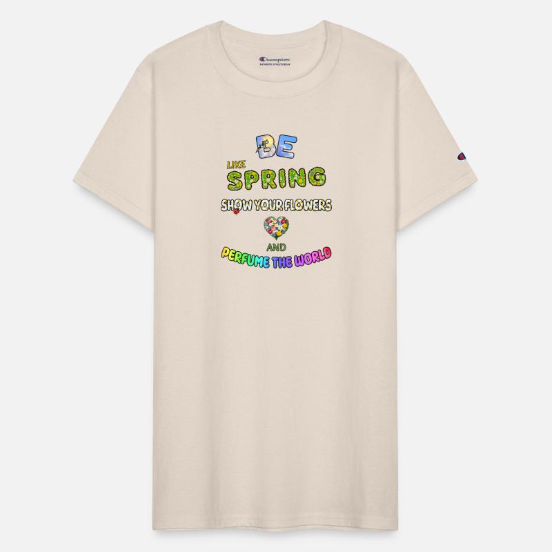 BE LIKE SPRING, SHOW YOUR FLOWERS AND...