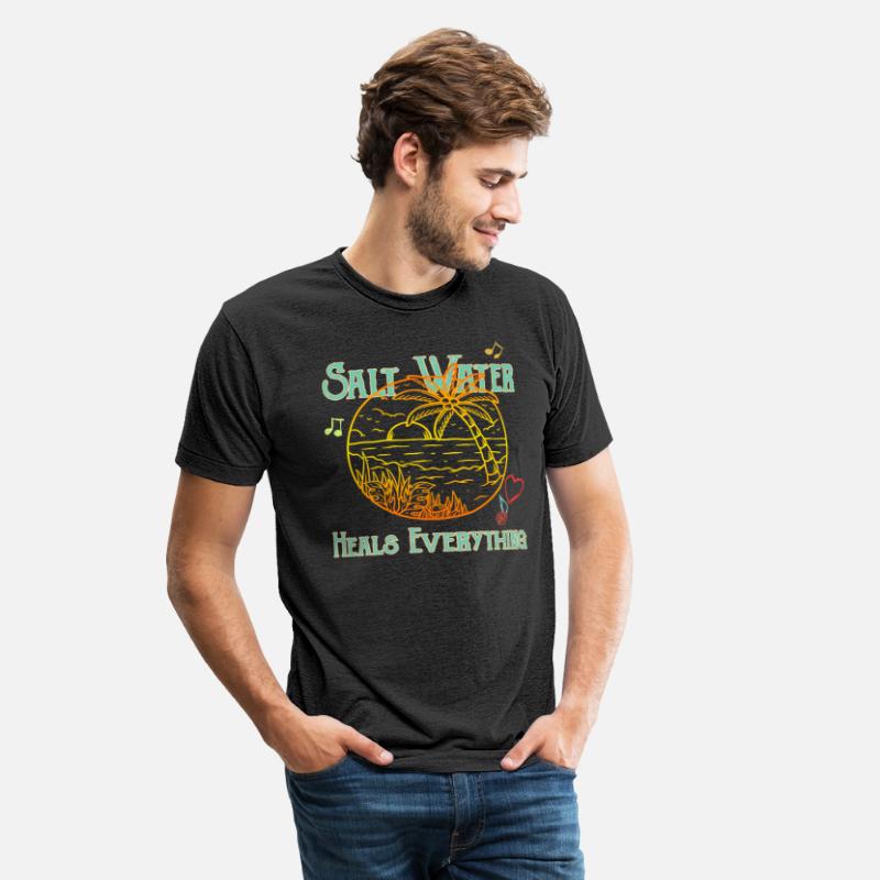Beach Lover Shirt, Saltwater Heals Everything