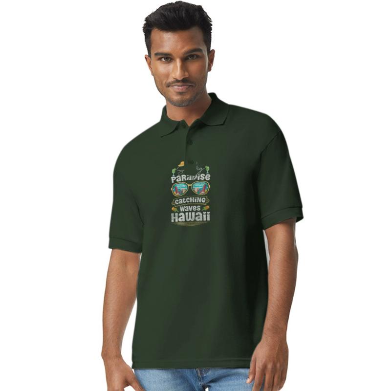 Beach Palm Trees Surf