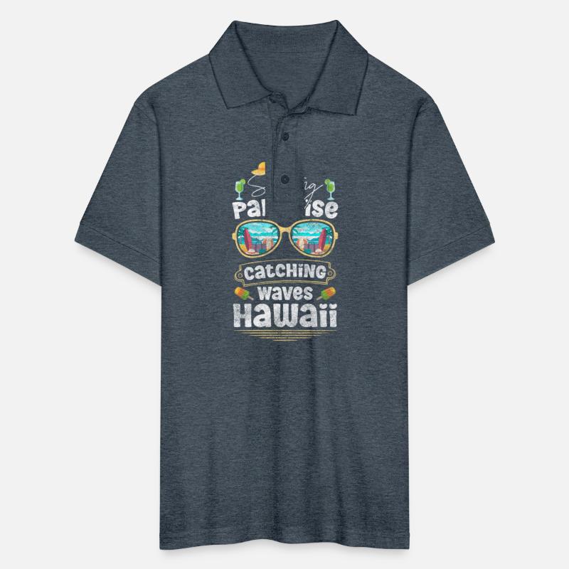 Beach Palm Trees Surf