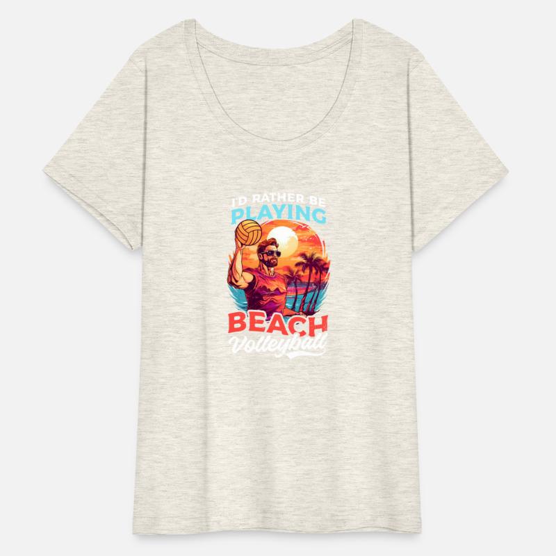 Beach Volleyball Rather Be Playing