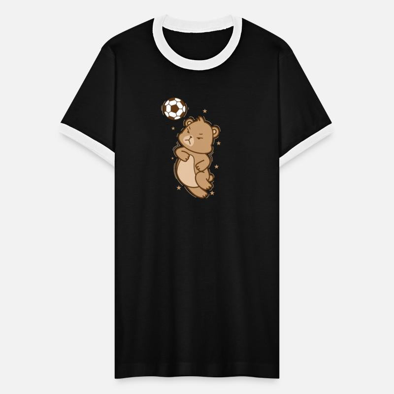 Bear plays Soccer Forest Animal