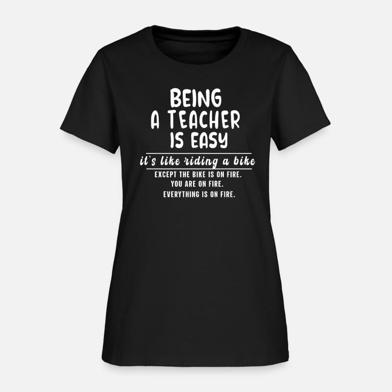 Being a Teacher is Easy it's like riding a bike