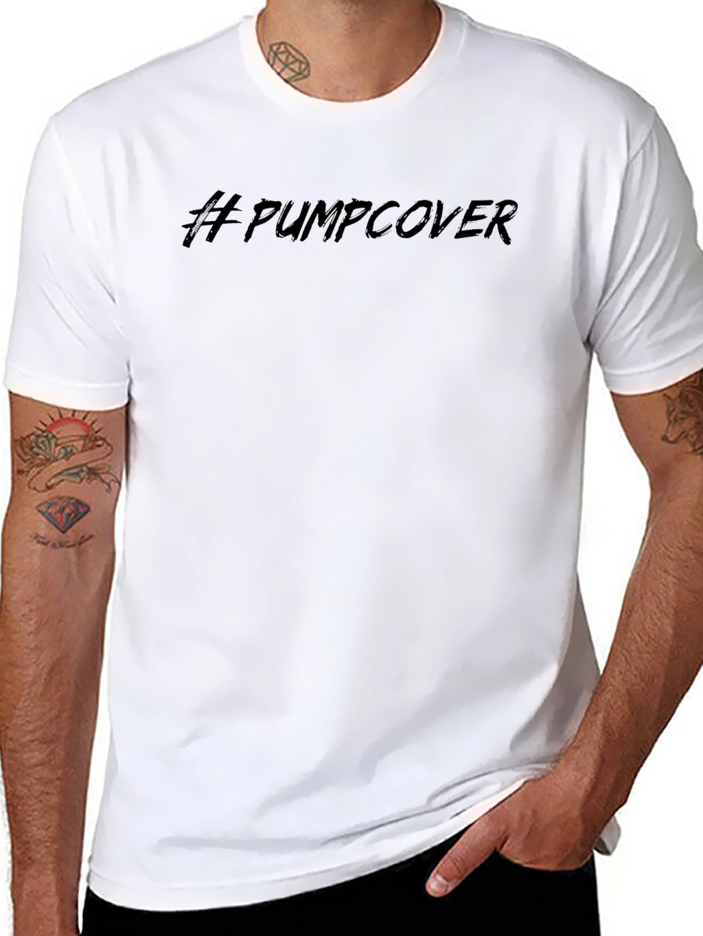 #PumpCover Black T-Shirt