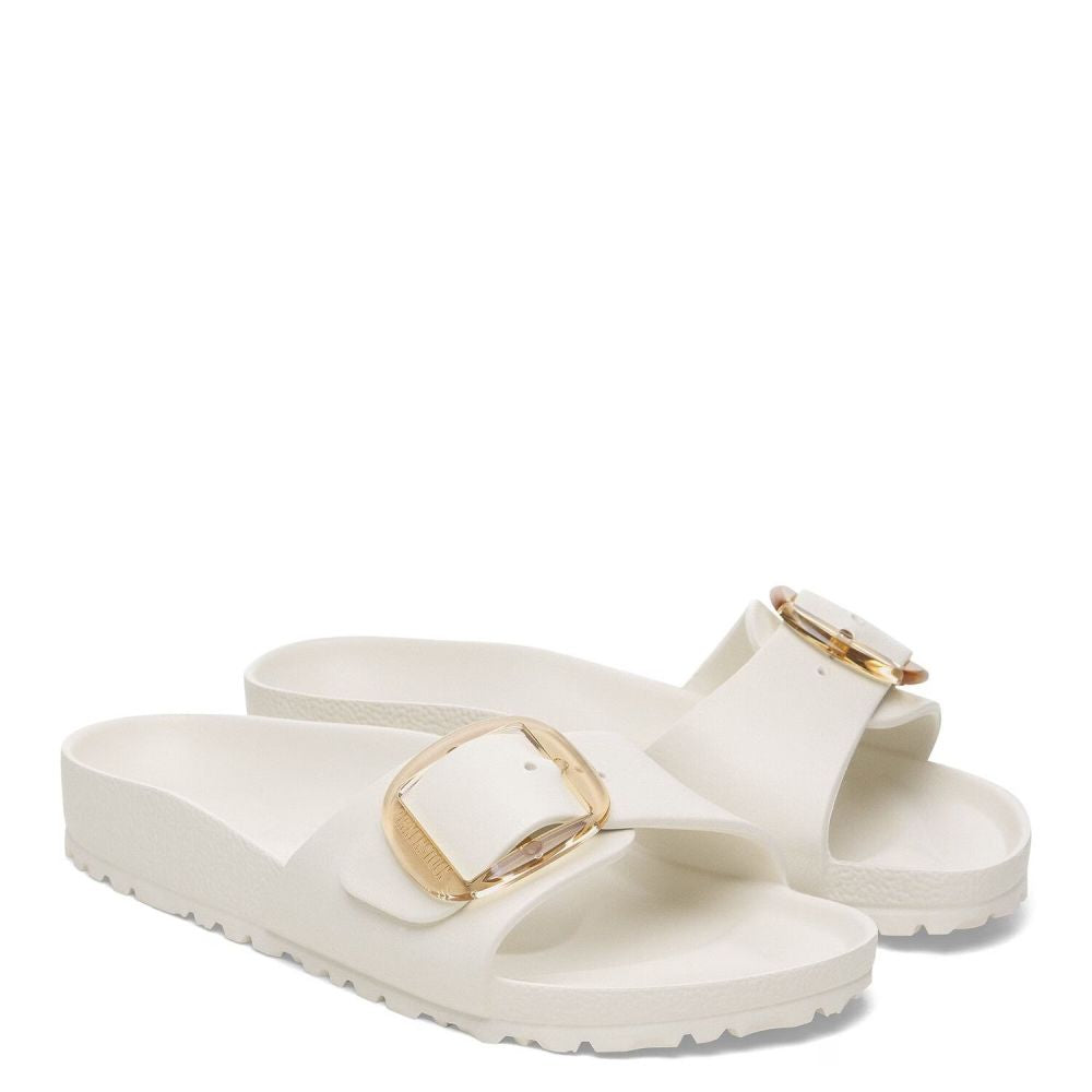 Birkenstock Women's Madrid Big Buckle EVA in Eggshell