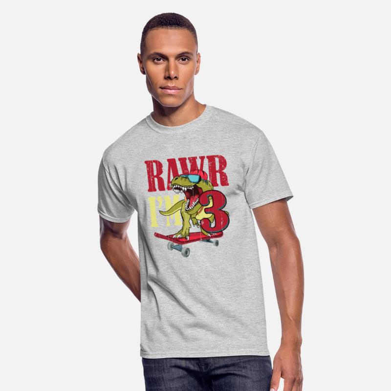 Birth Born Age 3 Years Old Dinosaur Skateboard