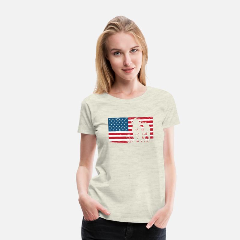 Bison Us Flag American Bison