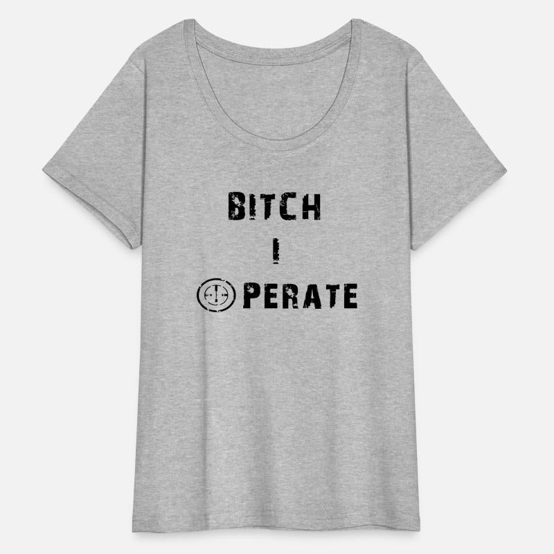 BITCH I OPERATE scratched COMPLETE