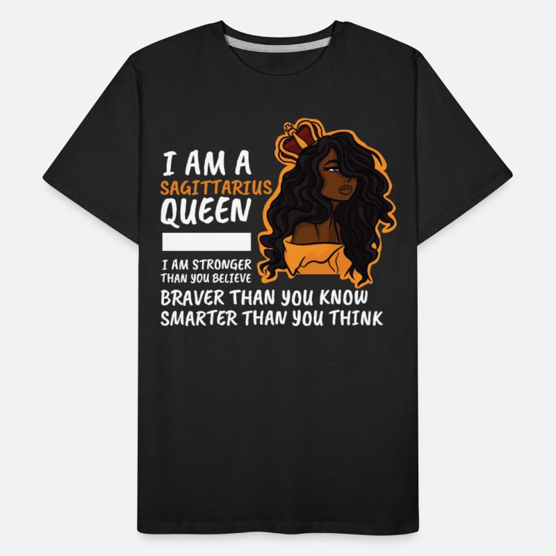 Black Sagittarius Queen Star Sign Strong Woman Ast