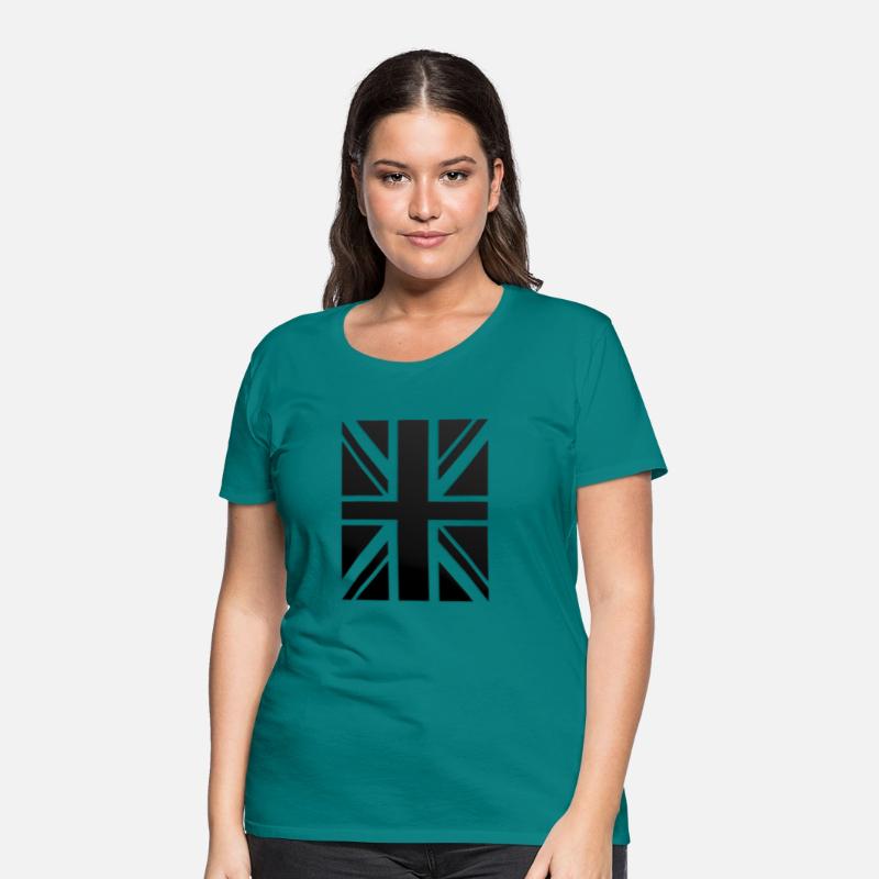 Black Union Jack - Uk Flag - Great Britain