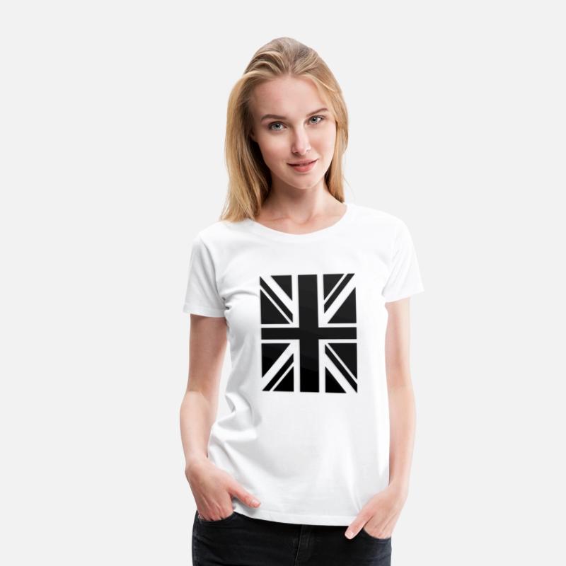 Black Union Jack - Uk Flag - Great Britain