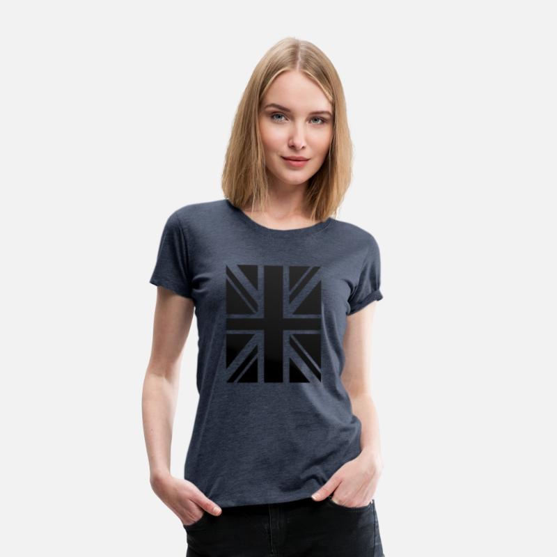 Black Union Jack - Uk Flag - Great Britain