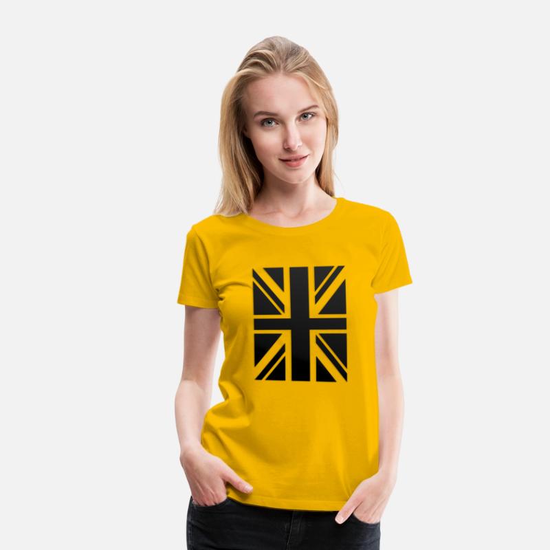 Black Union Jack - Uk Flag - Great Britain