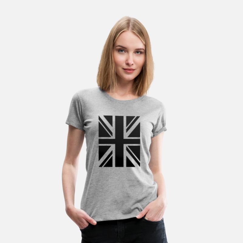 Black Union Jack - Uk Flag - Great Britain