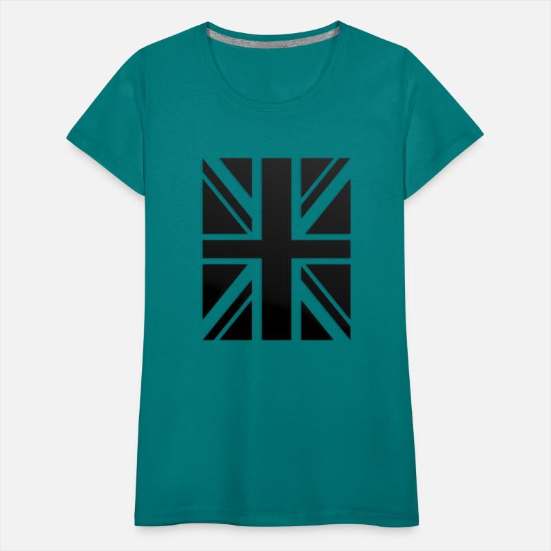 Black Union Jack - Uk Flag - Great Britain