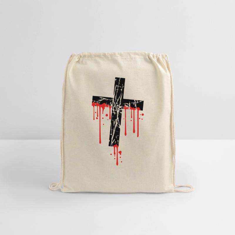 blood drop graffiti stamp scratch cracks old cross