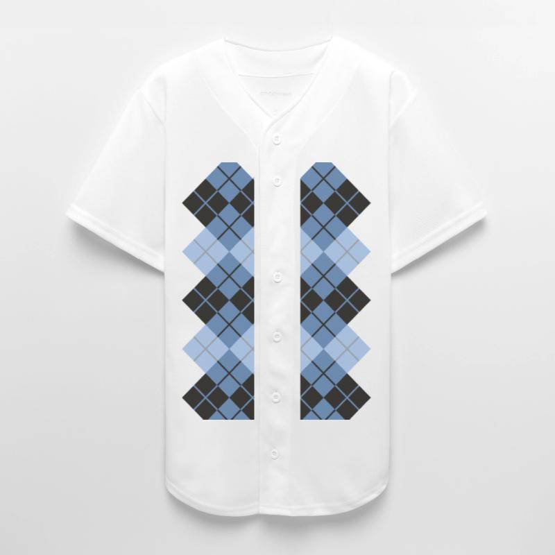 Blue Argyle Design