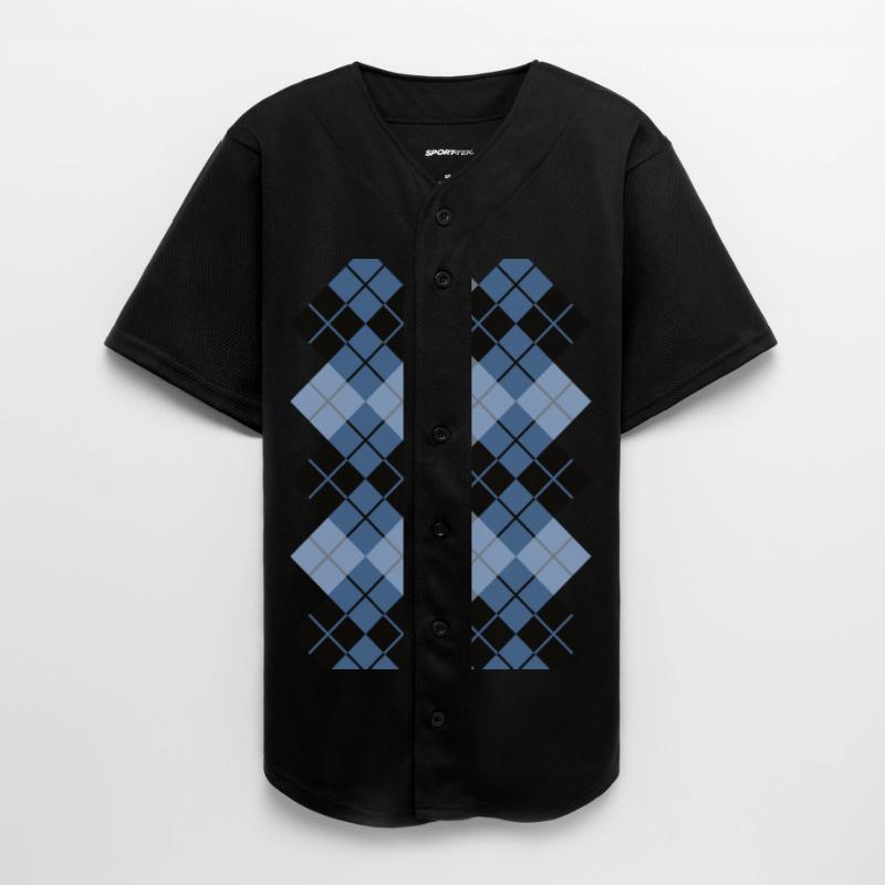 Blue Argyle Design