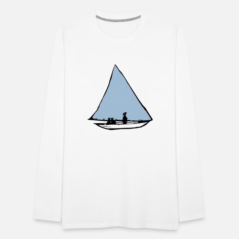 Blue Sailing boat