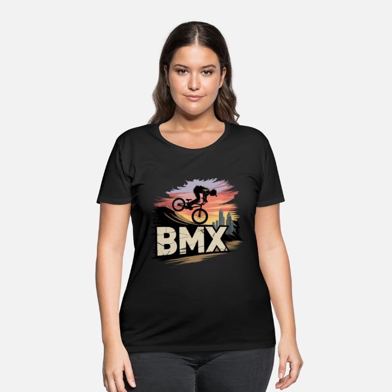 BMX Bike Stunt at Sunset – Cyclist in Halfpipe