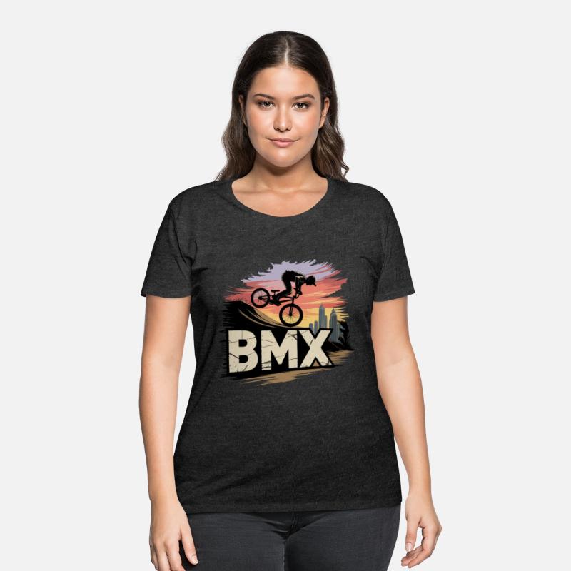 BMX Bike Stunt at Sunset – Cyclist in Halfpipe