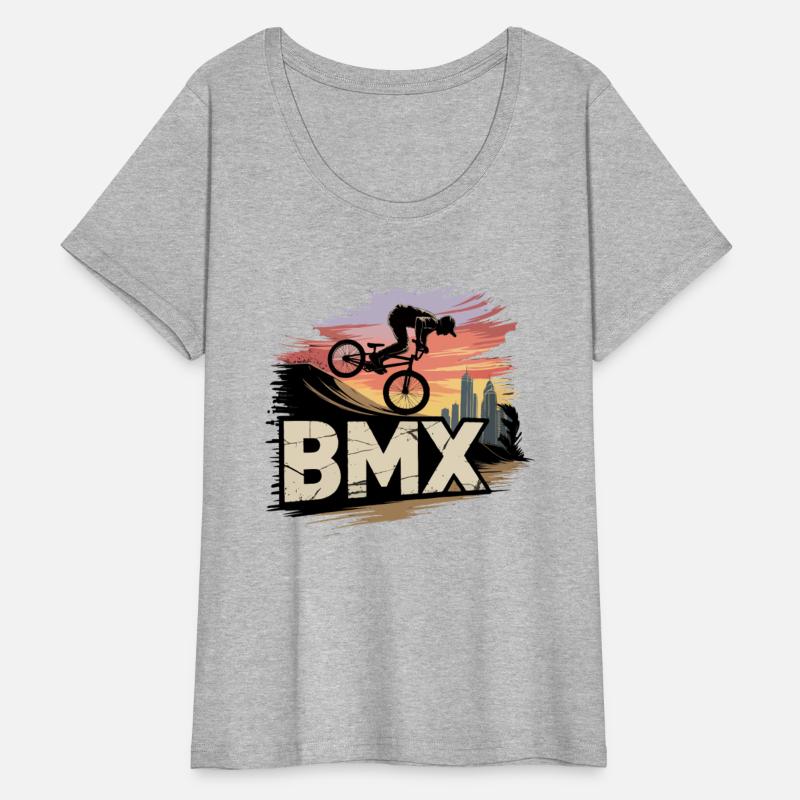 BMX Bike Stunt at Sunset – Cyclist in Halfpipe