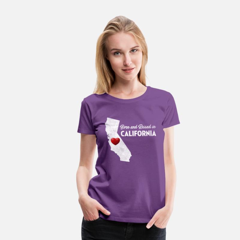 Born And Raised In California - California Ca