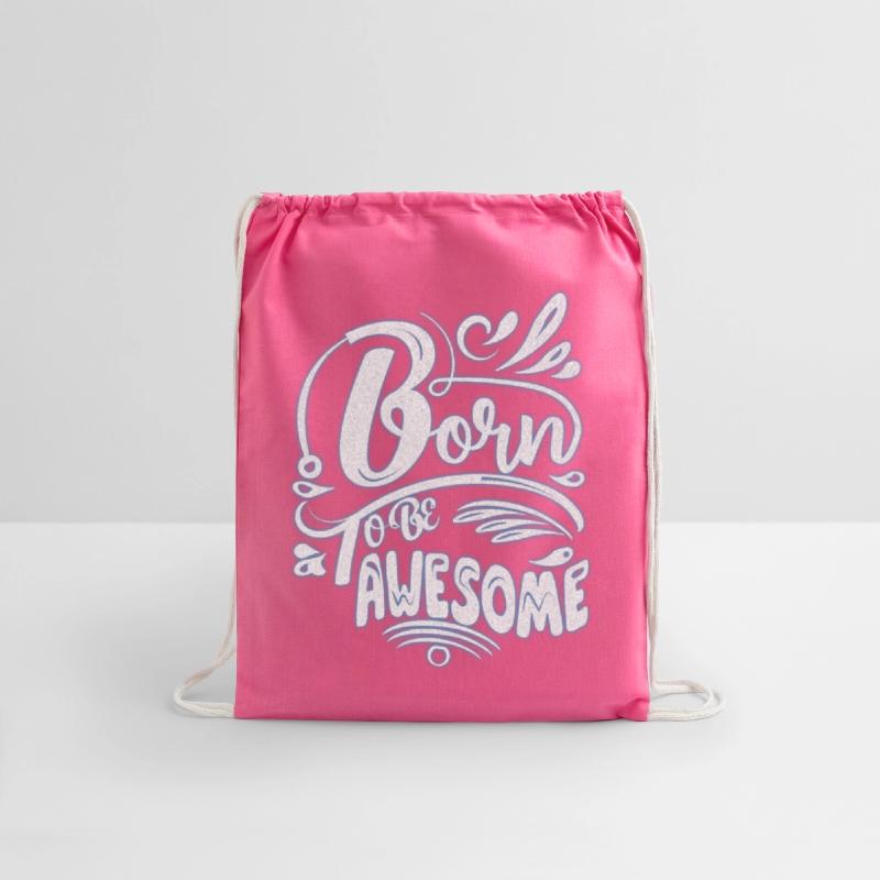 Born to Be Awesome Hand Lettered Design